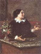 Courbet, Gustave Mere Gregoire oil painting